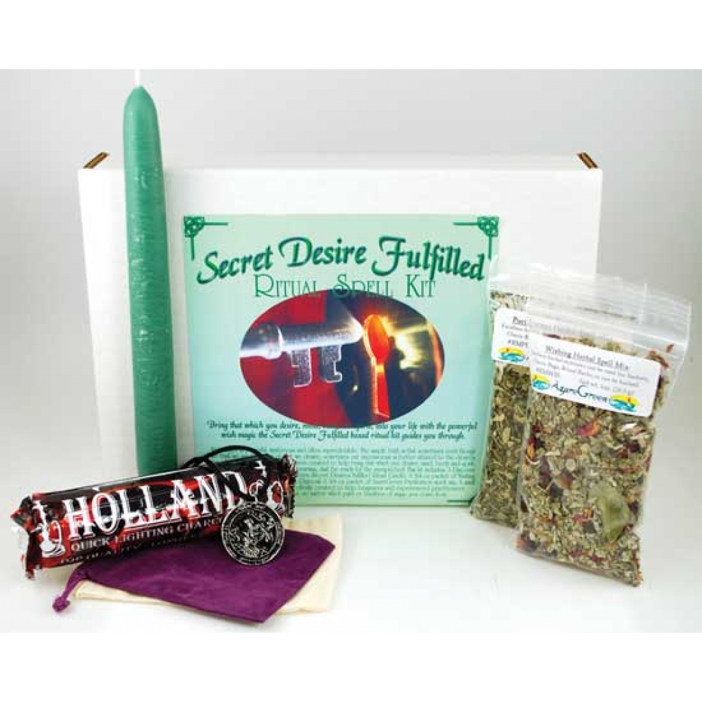 Secret Desire Fulfilled Boxed Ritual Kit for Manifestation