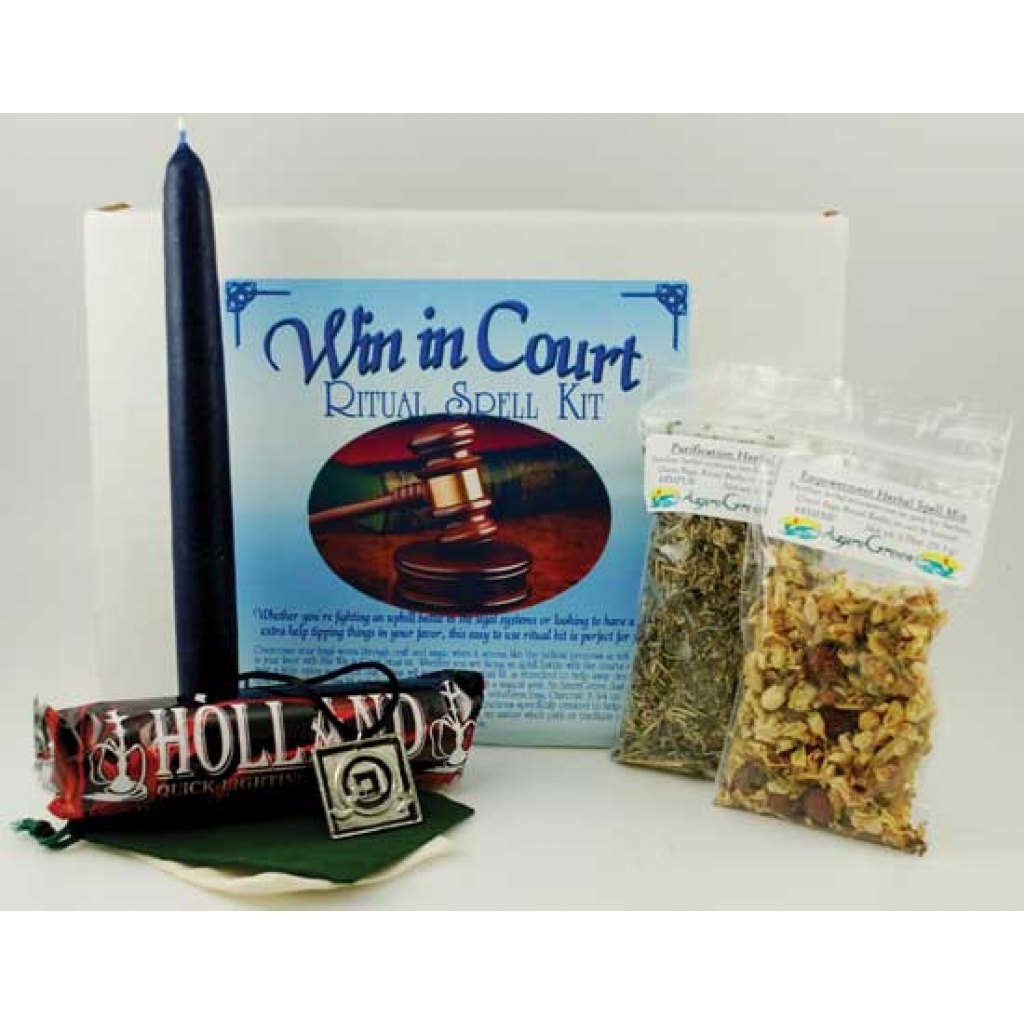 Win In Court Boxed Ritual Kit