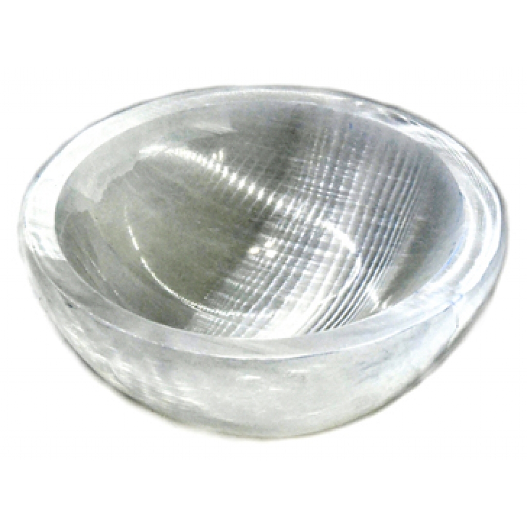 4-Inch Selenite Bowl: A Tool for Protection and Luck