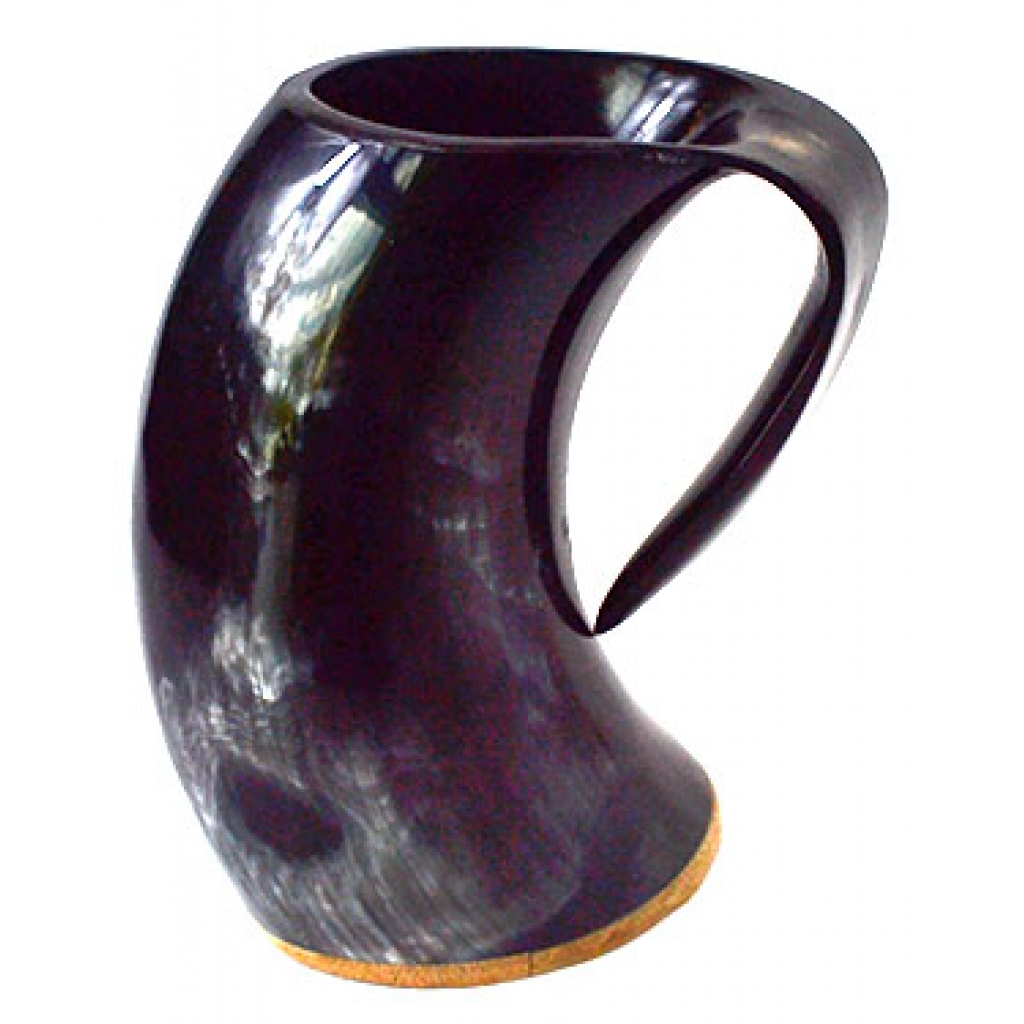 Buffalo Horn Mug - Viking Style (17