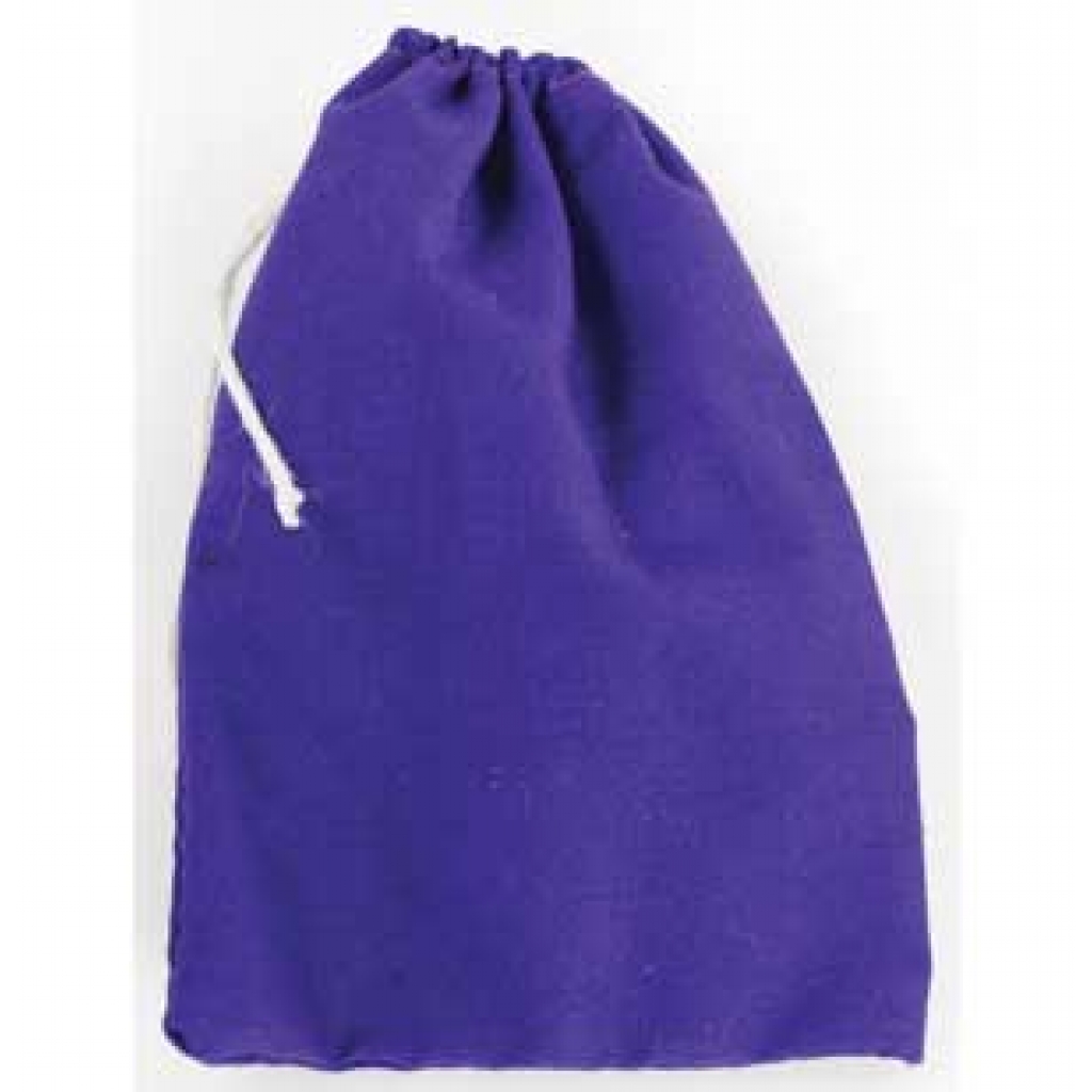 Purple Cotton Bag - 3