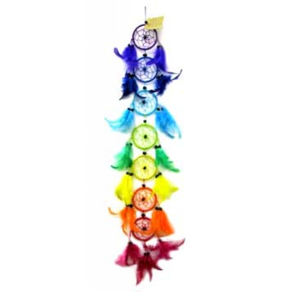 3' Chakra Dream Catcher - Balance Your Energy