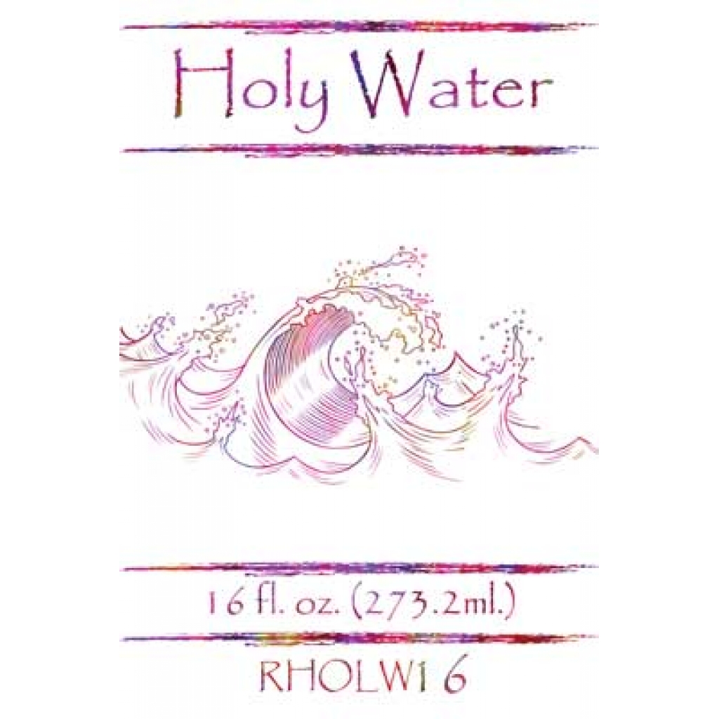 16oz Holy Water: Blessed for Rituals