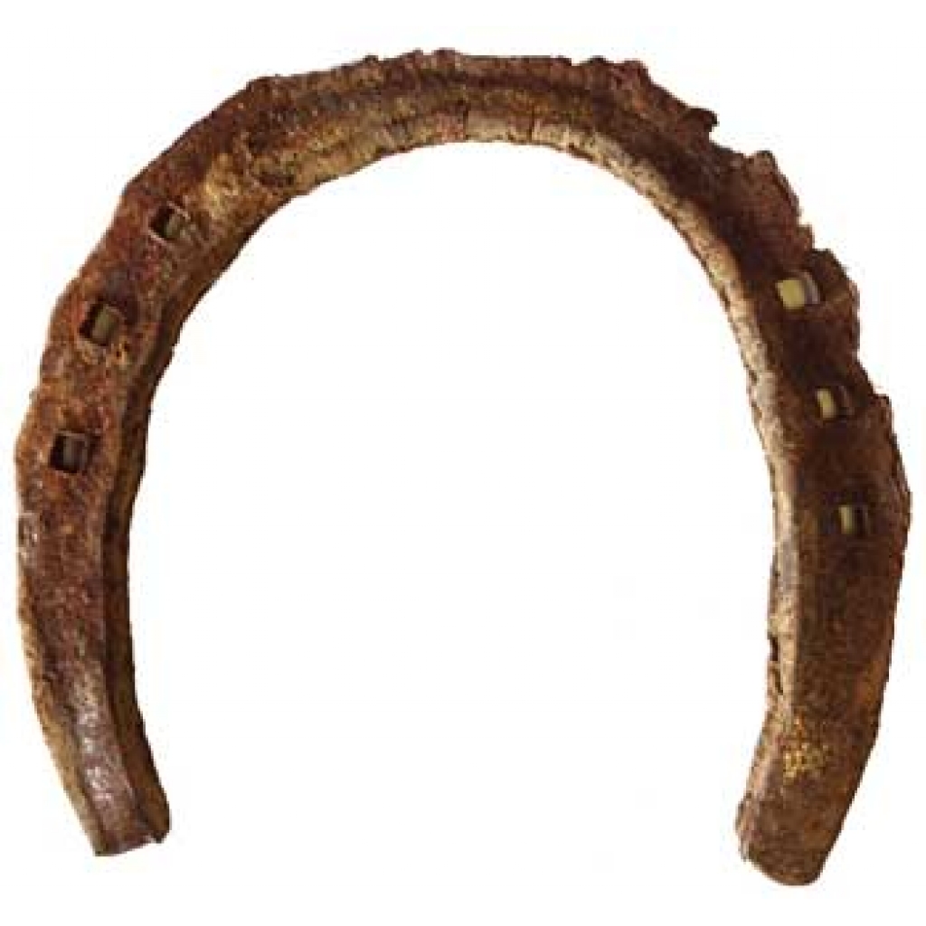 Authentic Used Horseshoe for Good Luck