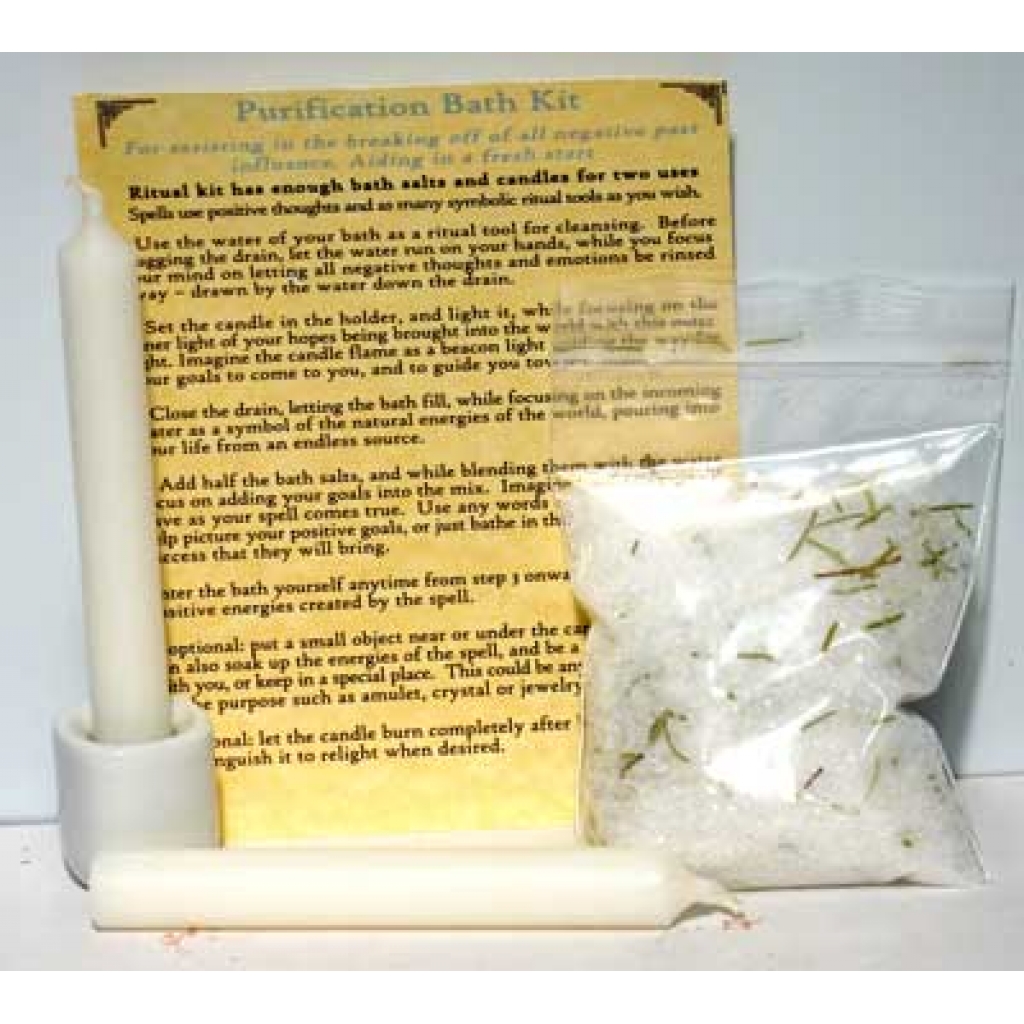 Purification Bath Kit for Ritual Cleansing