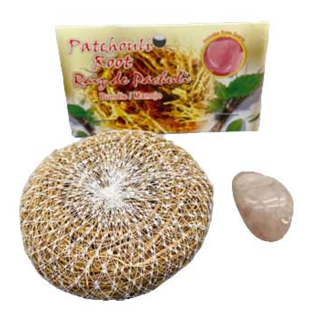 Patchouli Root Bundle with Rose Quartz for Relationship Empowerment