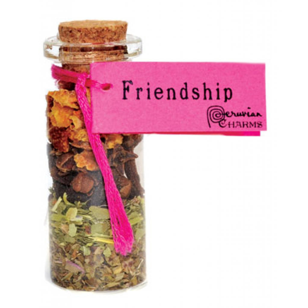 Friendship Pocket Spell Bottle for Eternal Bonds