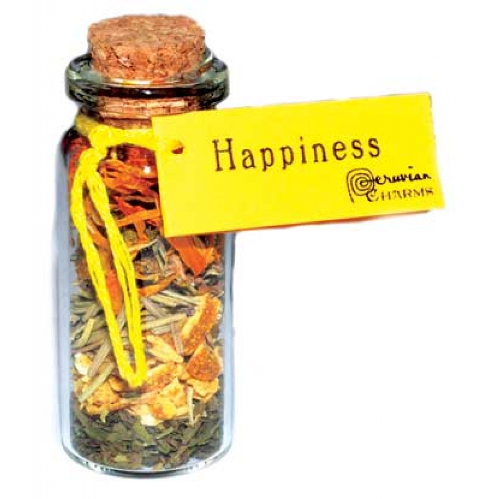 Happiness Pocket Spell Bottle - Joy in a Bottle