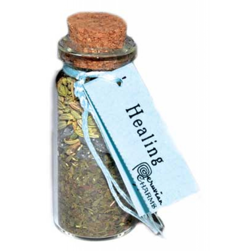 Healing Pocket Spell Bottle - Portable Blessings