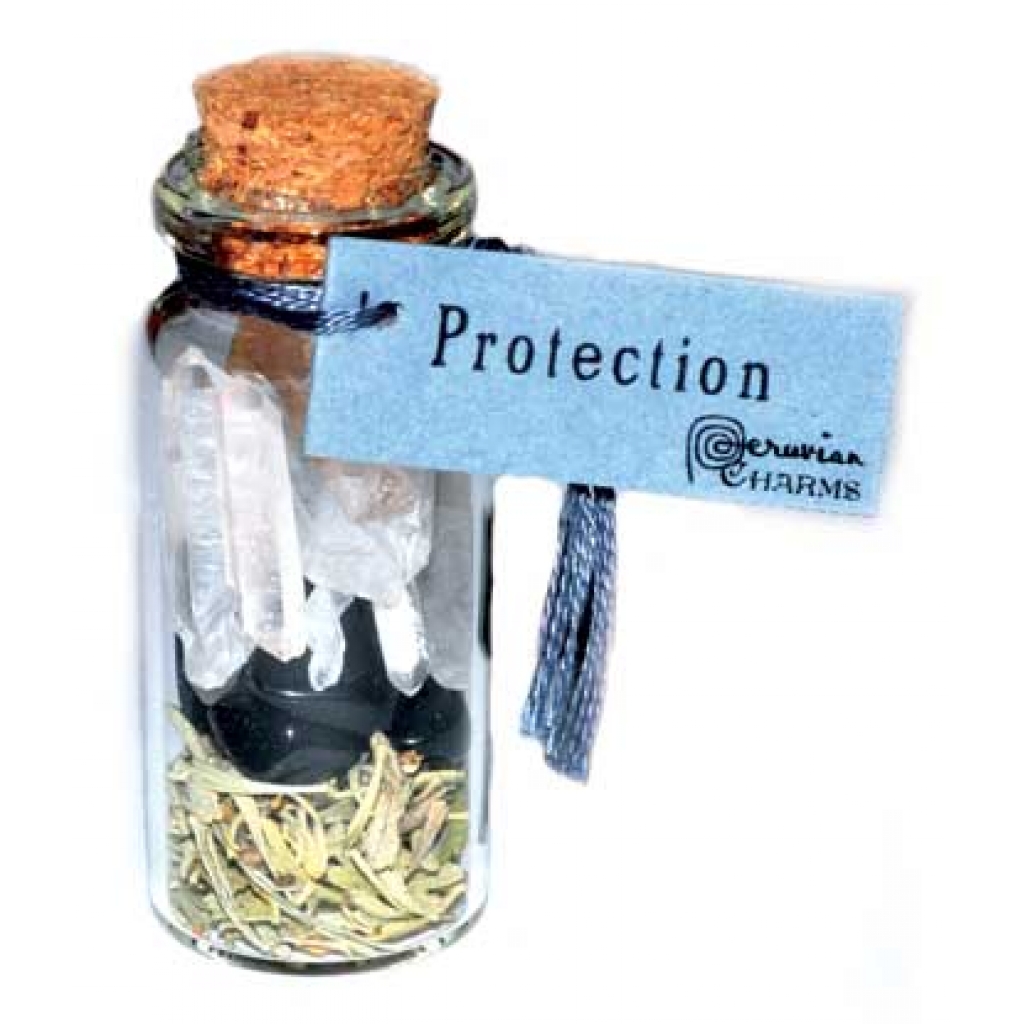 Protection Pocket Spell Bottle