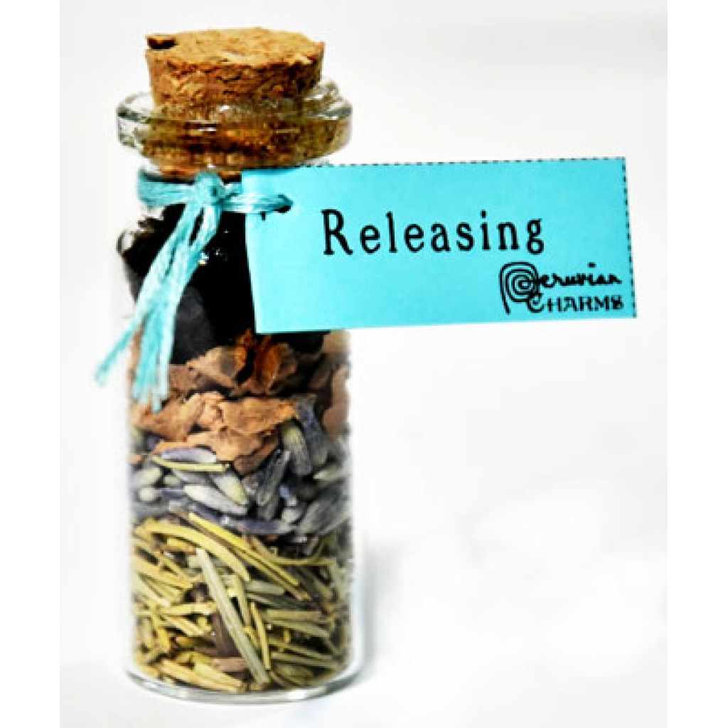 Releasing Pocket Spell Bottle for Letting Go of Negativity and Bad Habits