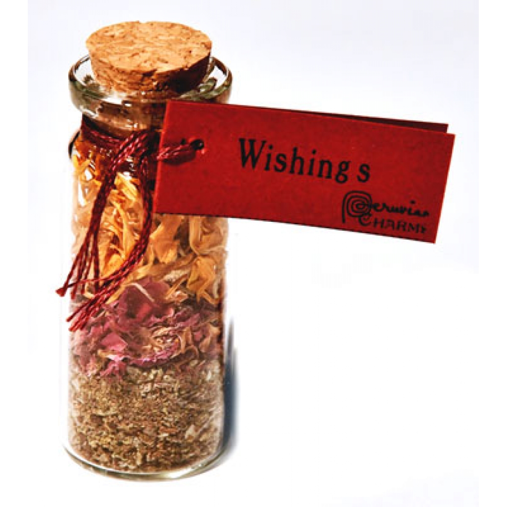 Wishing Pocket Spell Bottle for Fulfillment of Wishes