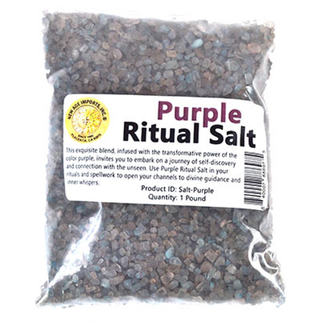 1 Lb Purple Ritual Salt for Spiritual Work