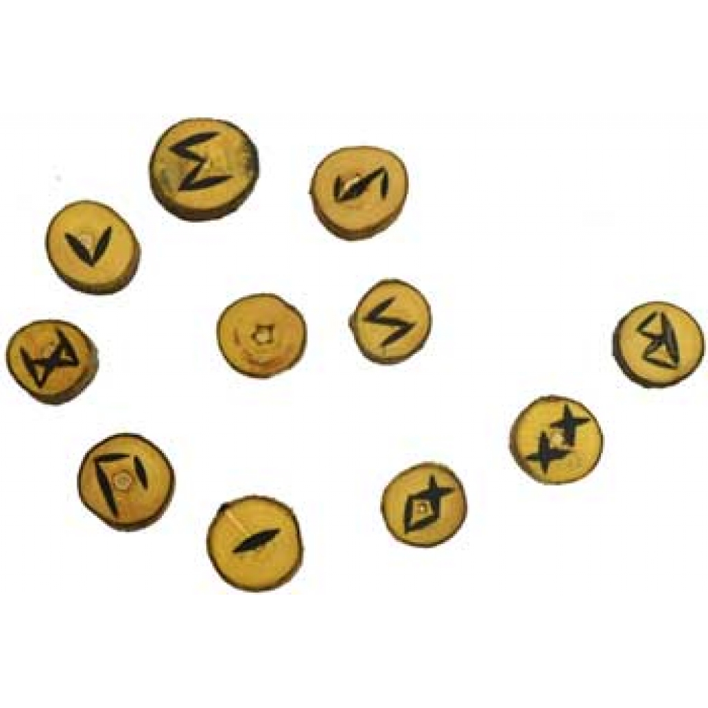 Wood Rune Set - Elder Futhark for Divination