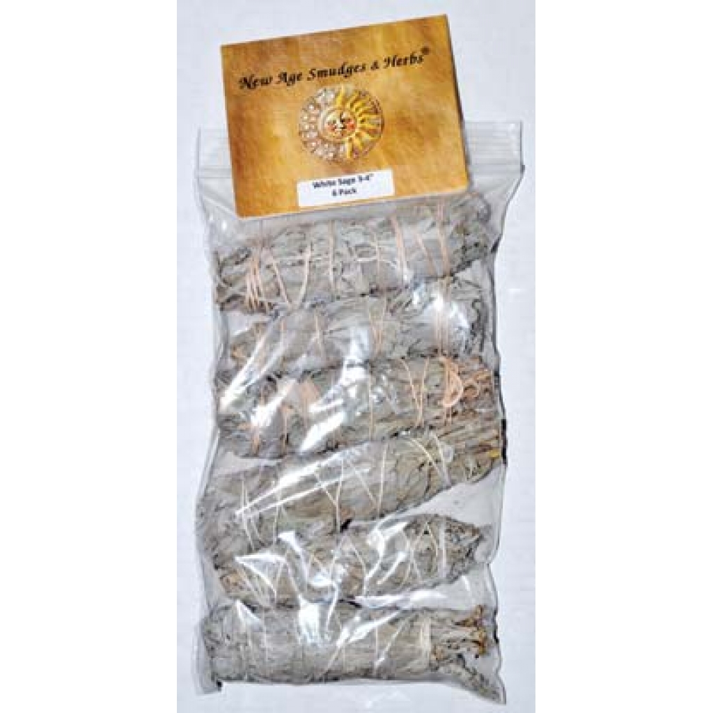 Set of 6 White Sage Smudge Sticks – 3