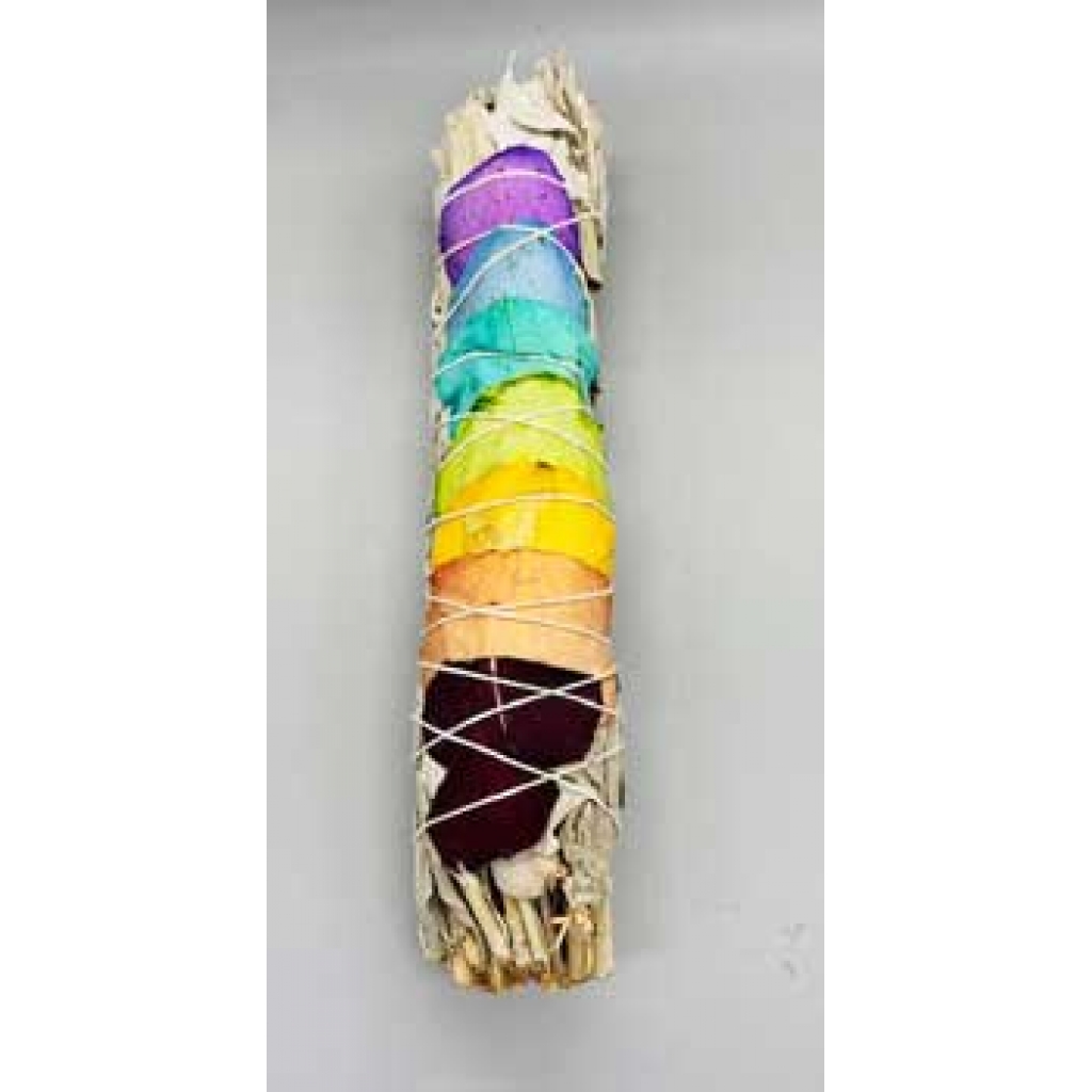 Chakra Sage Smudge Stick (9