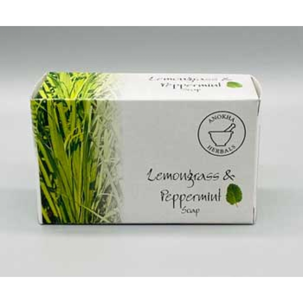 100g Lemongrass & Peppermint Soap