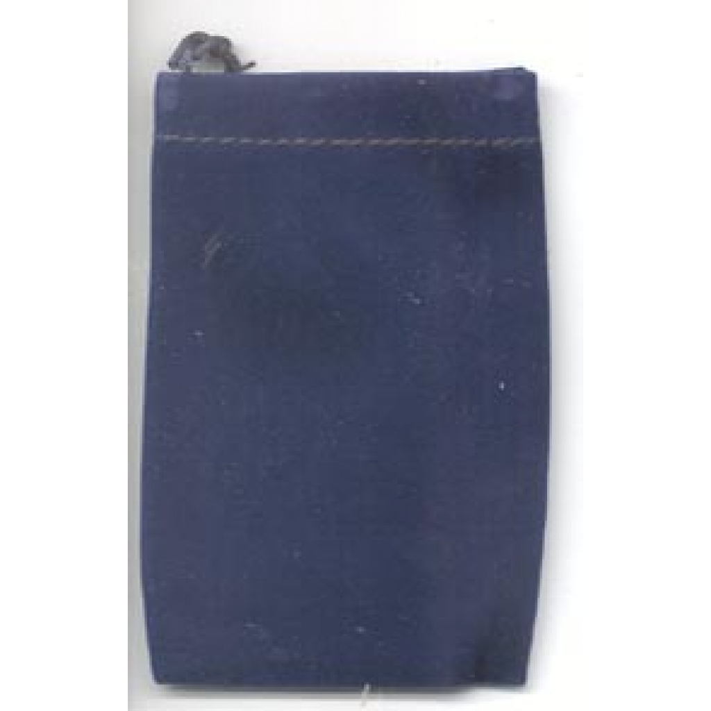 Blue Velveteen Bag - Versatile Storage for Magical Items