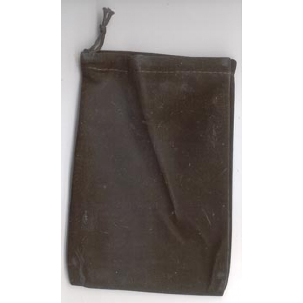 Black Velveteen Pouch