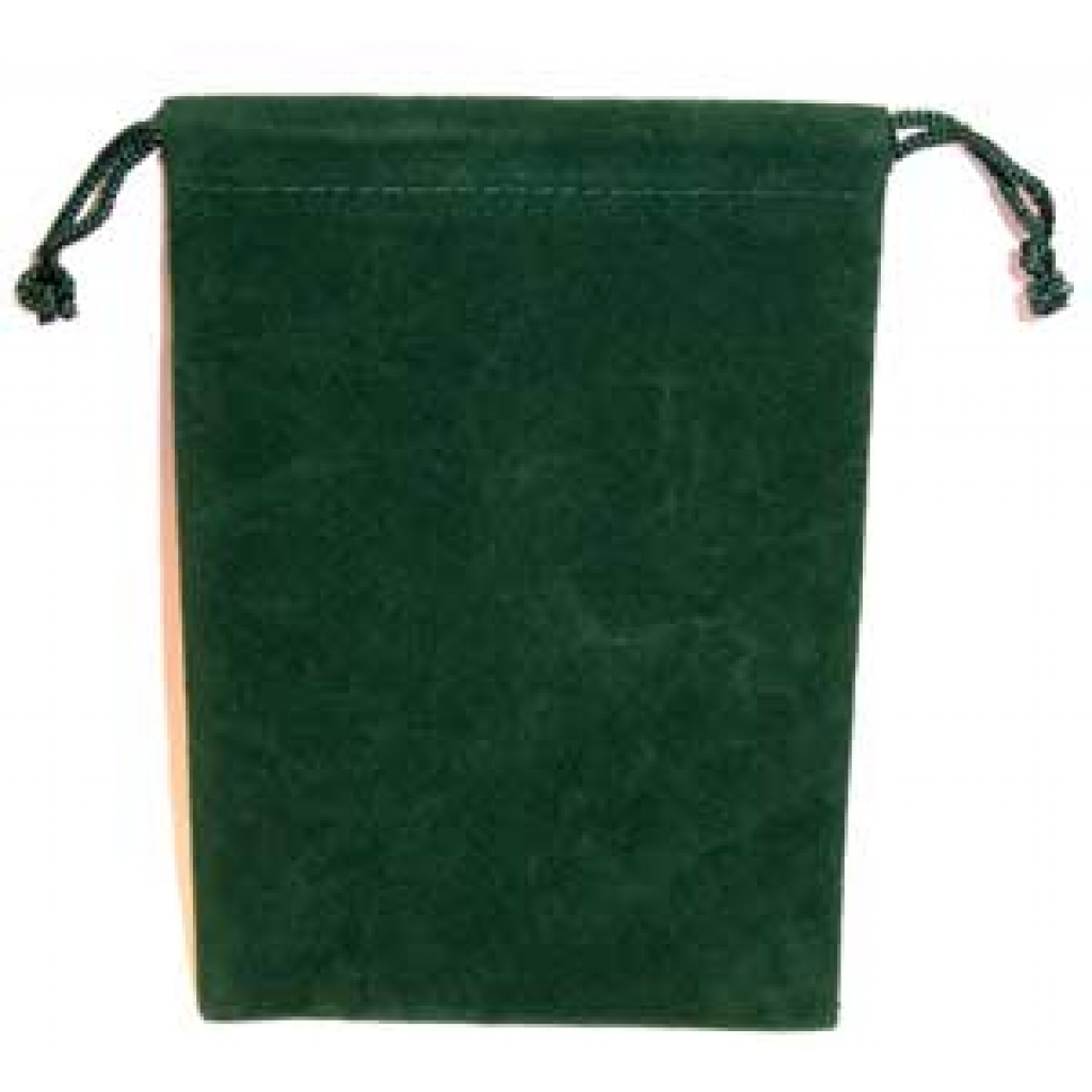 Green Velveteen Bag - Magical Storage Solution