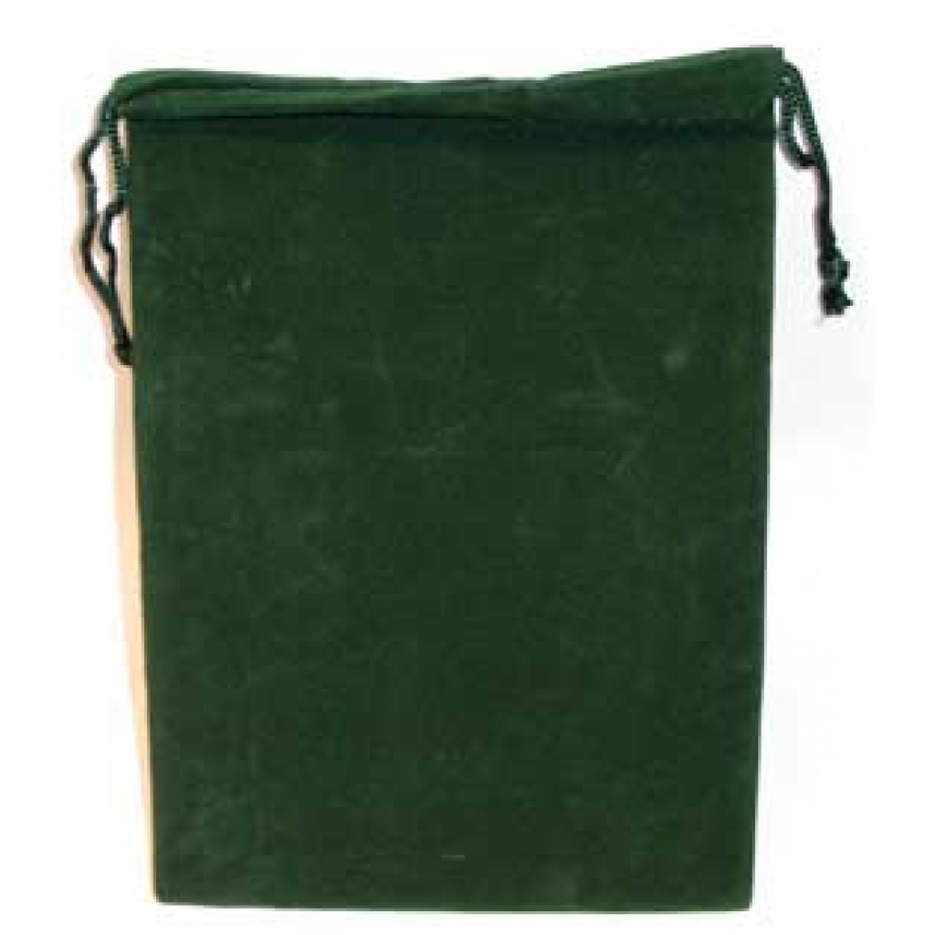 Green Velveteen Bag - 5