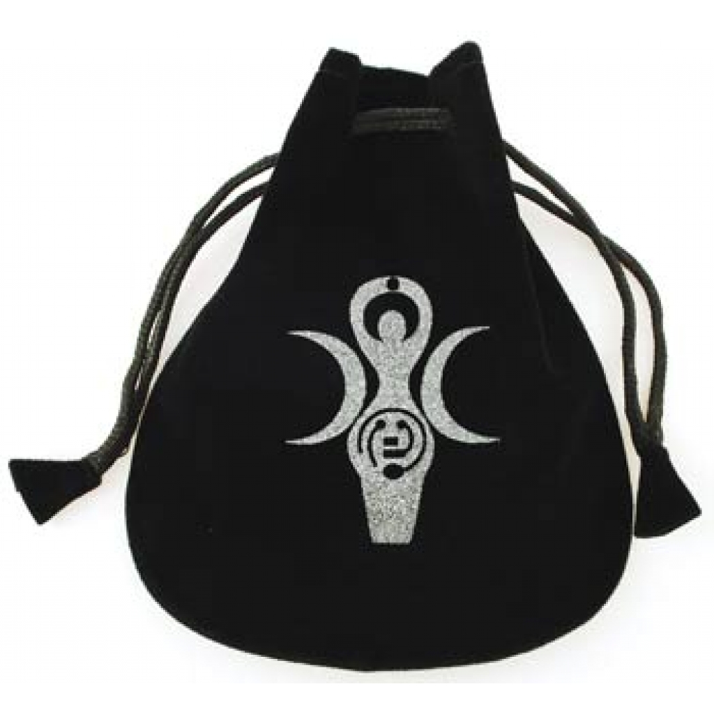 Goddess of Earth Velveteen Bag - Perfect for Tarot Decks