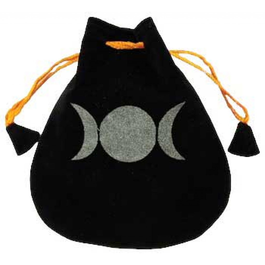 Triple Goddess Velveteen Bag - 5