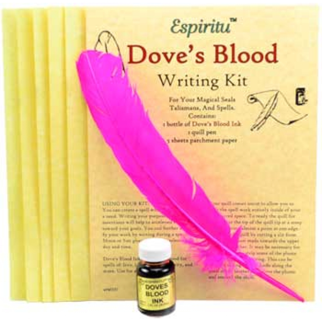 Dove's Blood Writing Kit - Empower Your Spells