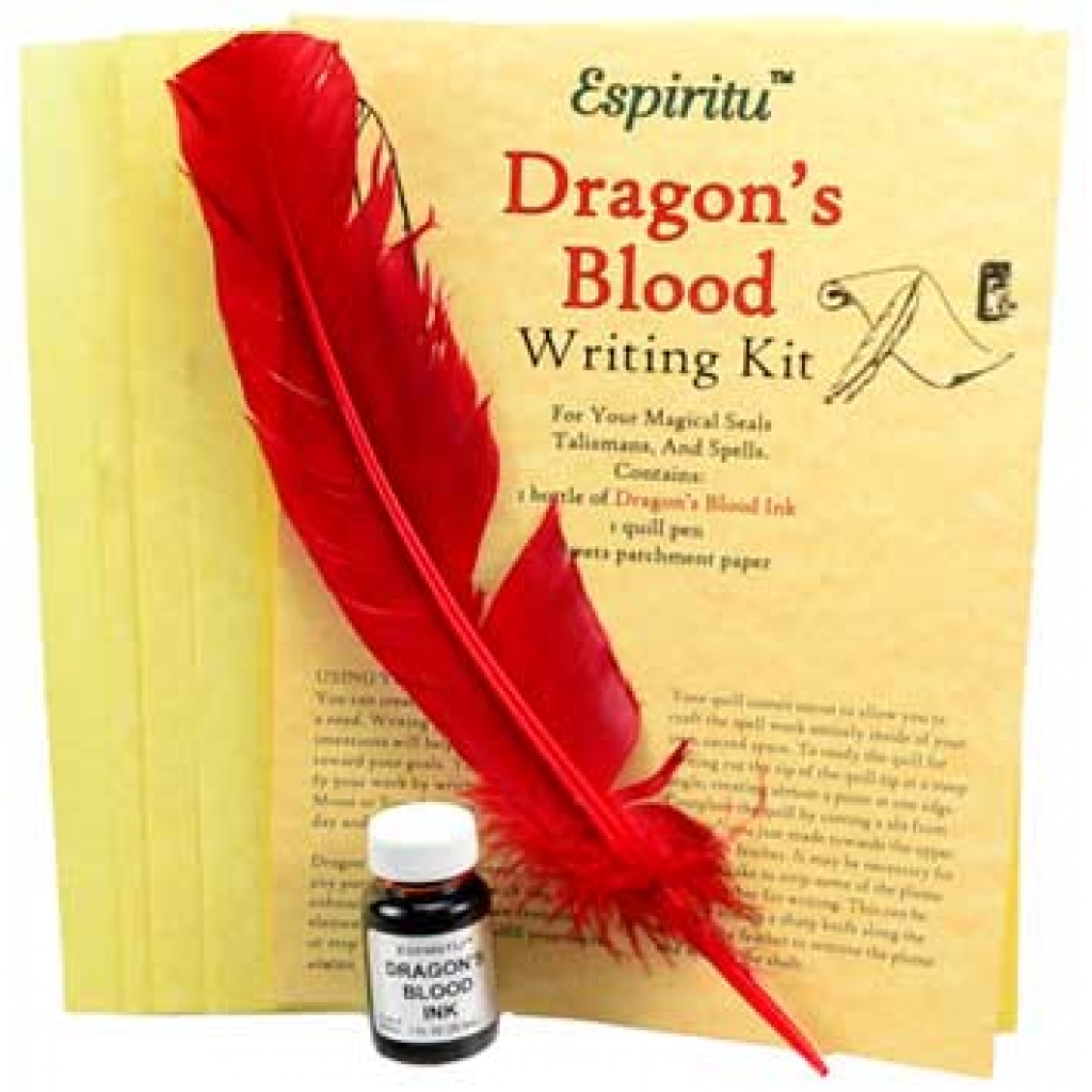 Dragon's Blood Writing Kit - Creative Rituals