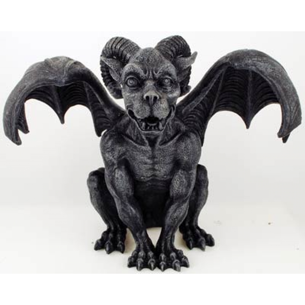 Ram Horned Gargoyle Statue - 6 inches