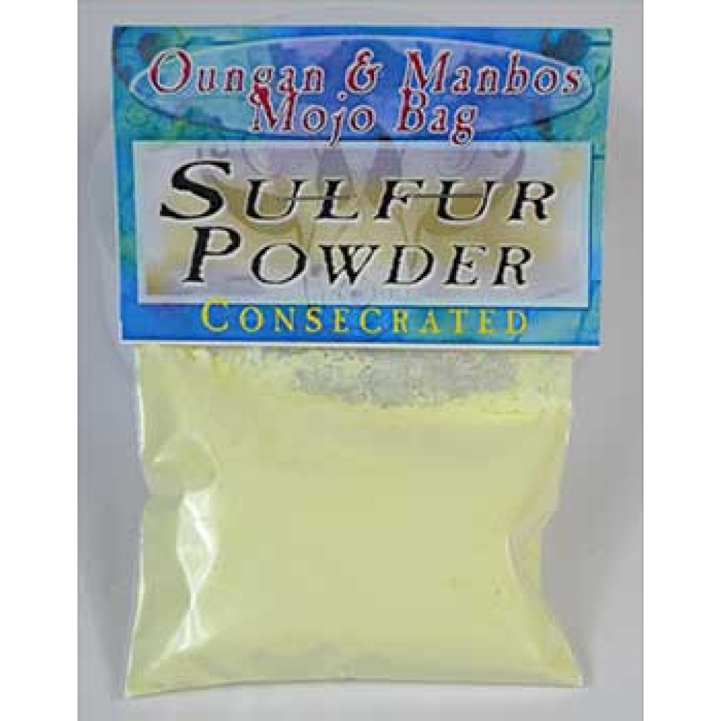 Consecrated Sulfur Powder for Protection