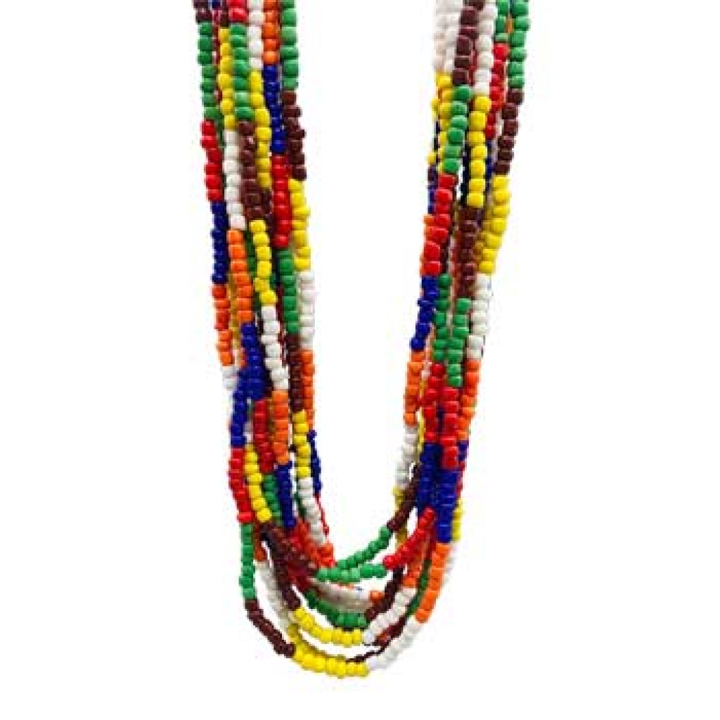 Set of 12 Seven African Powers Beaded Necklaces - Honor Your Orishas