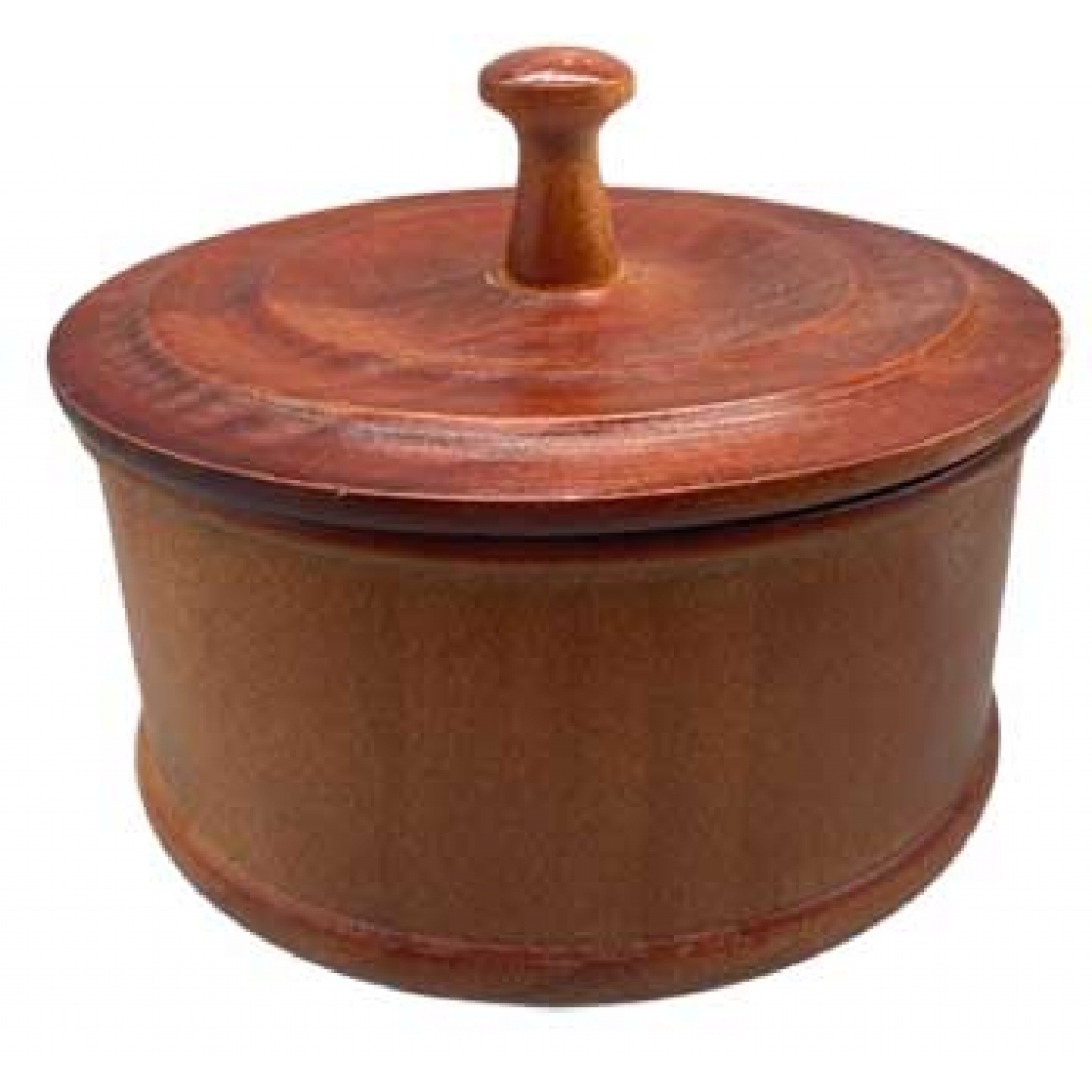 Wooden Bowl for Orula Hand Initiation - 6 1/2