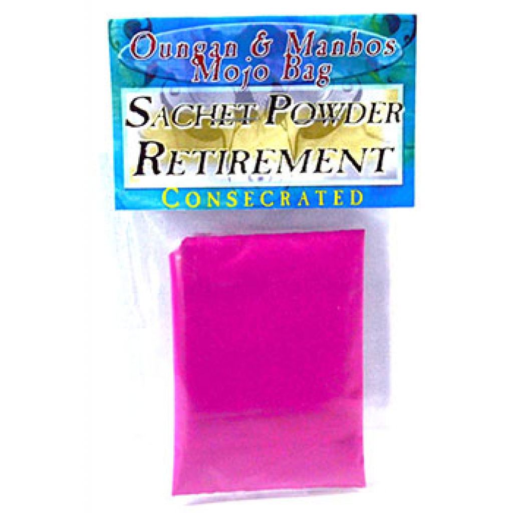 .5oz Retirement Sachet Powder