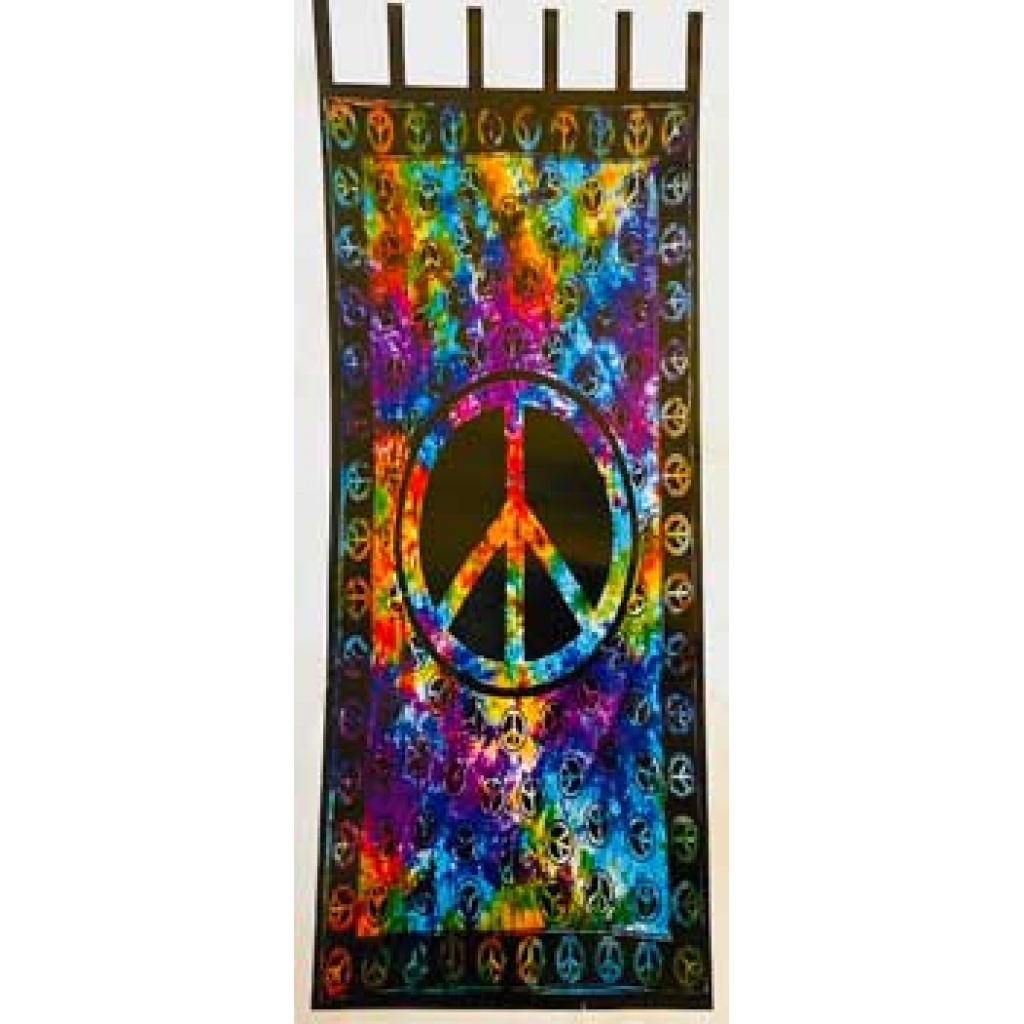 Peace Sign Curtain - High Quality Cotton (44