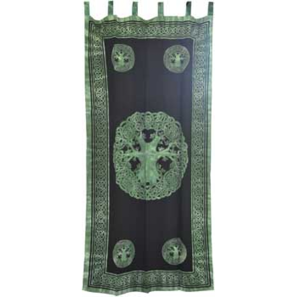 Tree of Life Curtain - Celestial Symbolism for Your Space