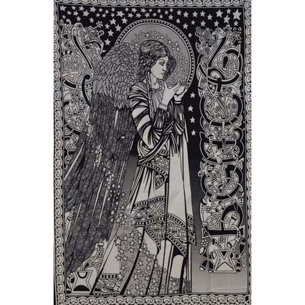 Celestial Peace Angel Tapestry 54