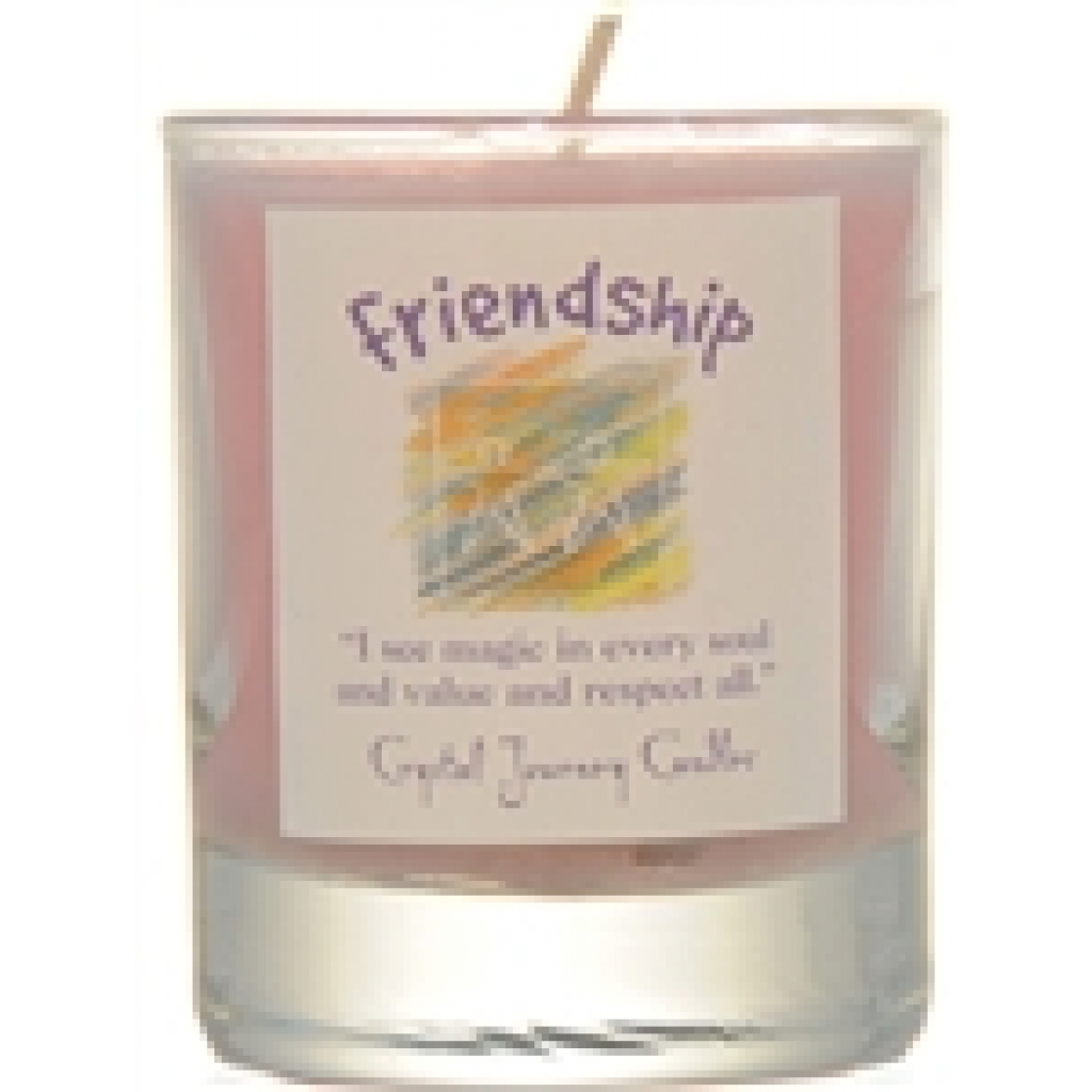 Friendship Soy Votive Candle - Herbal Scented