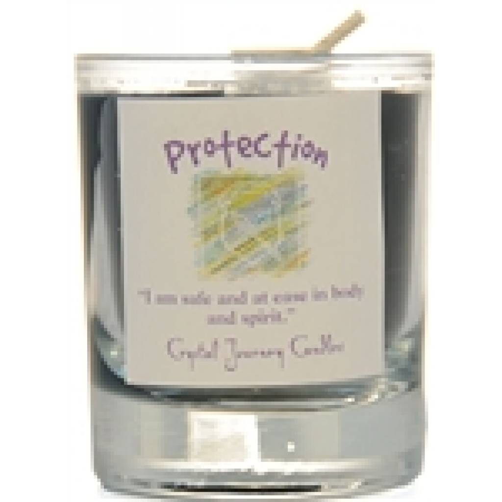 Protection Soy Votive Candle - Herbal Infusion