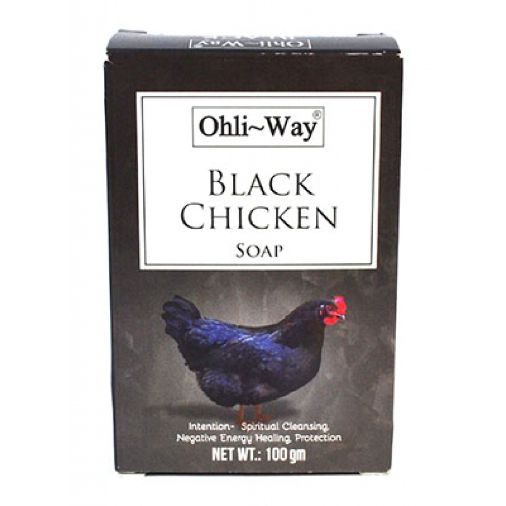 100gm Black Chicken Soap by Ohli-Way - Spiritual Cleansing