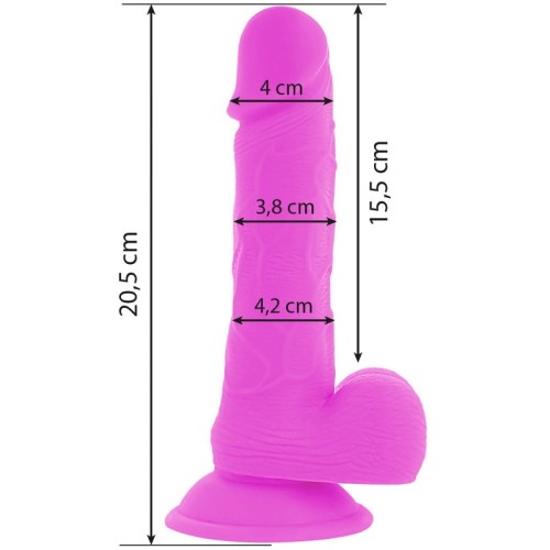 Flexible Vibrator with Vibration Purple 20.5 cm - Ultimate Sensuality