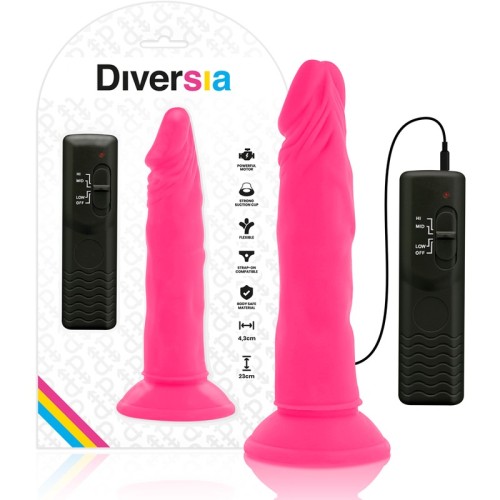 Flexible Vibrating Dildo Pink 23cm - Shop Online