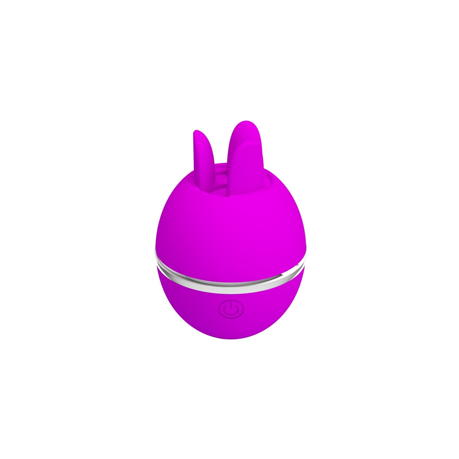 Pretty Love Round Gemini Ball Vibrator Purple