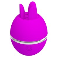 Pretty Love Round Gemini Ball Vibrator Purple