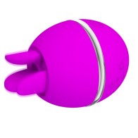 Pretty Love Round Gemini Ball Vibrator Purple