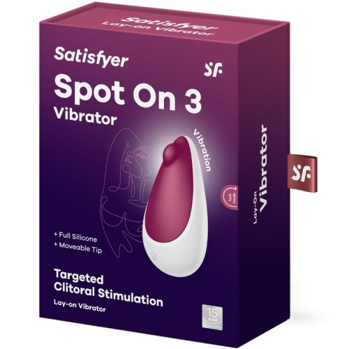 Satisfyer - Spot On 3 Estimulador De Clítoris Rojo