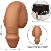 Packing Penis Pene De Silicona 12.75cm Caramelo