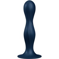 Satisfyer Dildo Double Ball-R Silicona Azul