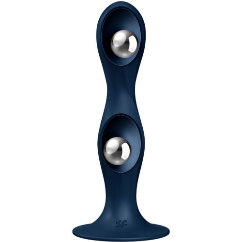 Satisfyer Dildo Double Ball-R Silicona Azul