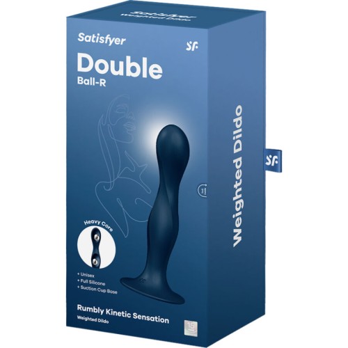 Satisfyer Double Ball-R Silicone Dildo